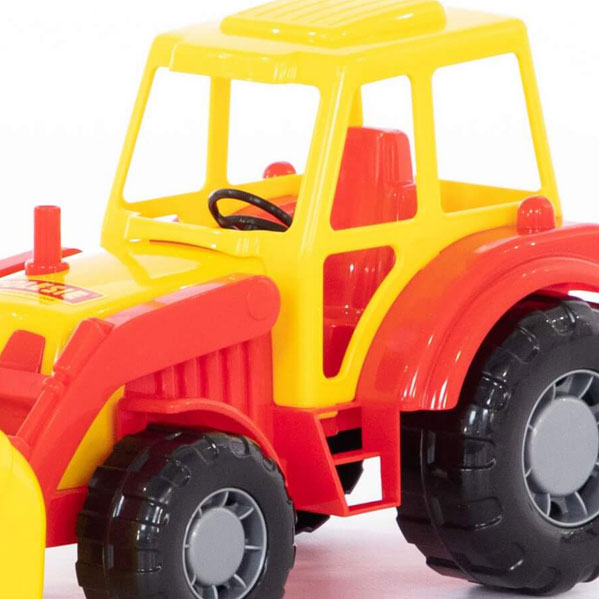 Játék traktor homlokrakodóval - Image 2
