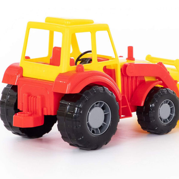 Játék traktor homlokrakodóval - Image 3